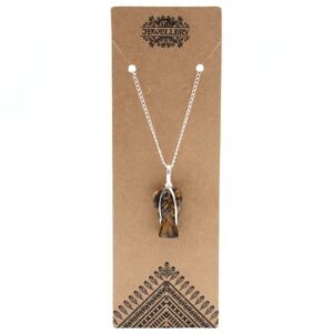 Gemstone Guardian Angel Pendant – Tiger Eye | www.artisan-gifts.co.uk 1