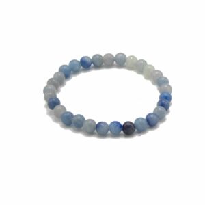 Gemstone Manifestation Bracelet – Blue Lace Agate – Independence | www.artisan-gifts.co.uk 1