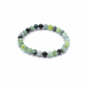 Gemstone Manifestation Bracelet – Olive Jade – Healing | www.artisan-gifts.co.uk 1