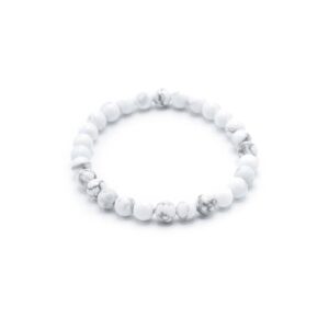 Gemstone Manifestation Bracelet – White Jasper – Peace | www.artisan-gifts.co.uk 1