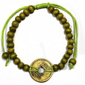 Good Luck Feng-Shui Bracelets – Lime Green | www.artisan-gifts.co.uk