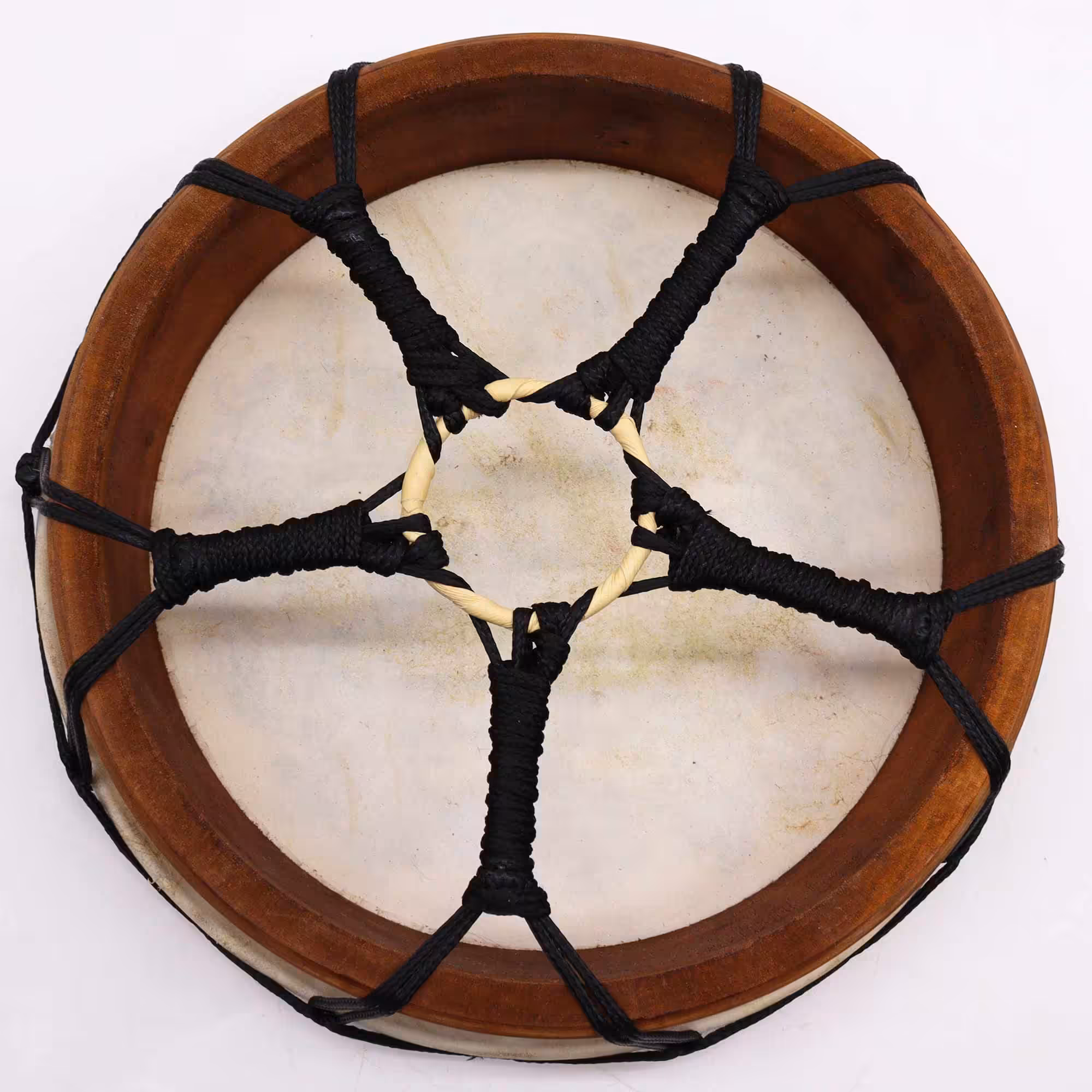 Hamsa Shamanic Drum with Two Sticks – 30cm | www.artisan-gifts.co.uk 4 Hamsa Shamanic Drum with Two Sticks – 30cm | www.artisan-gifts.co.uk 3