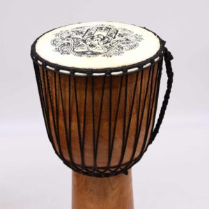 Hamsa Wide Top Djembe Drum – 22cm | www.artisan-gifts.co.uk 1