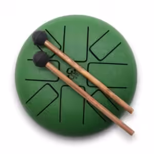 Hapi Drum Om Green – 16cm | www.artisan-gifts.co.uk 1