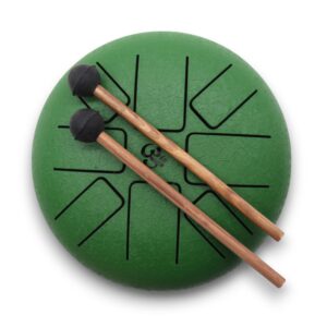 Hapi Drum Om Green – 16cm | www.artisan-gifts.co.uk 1