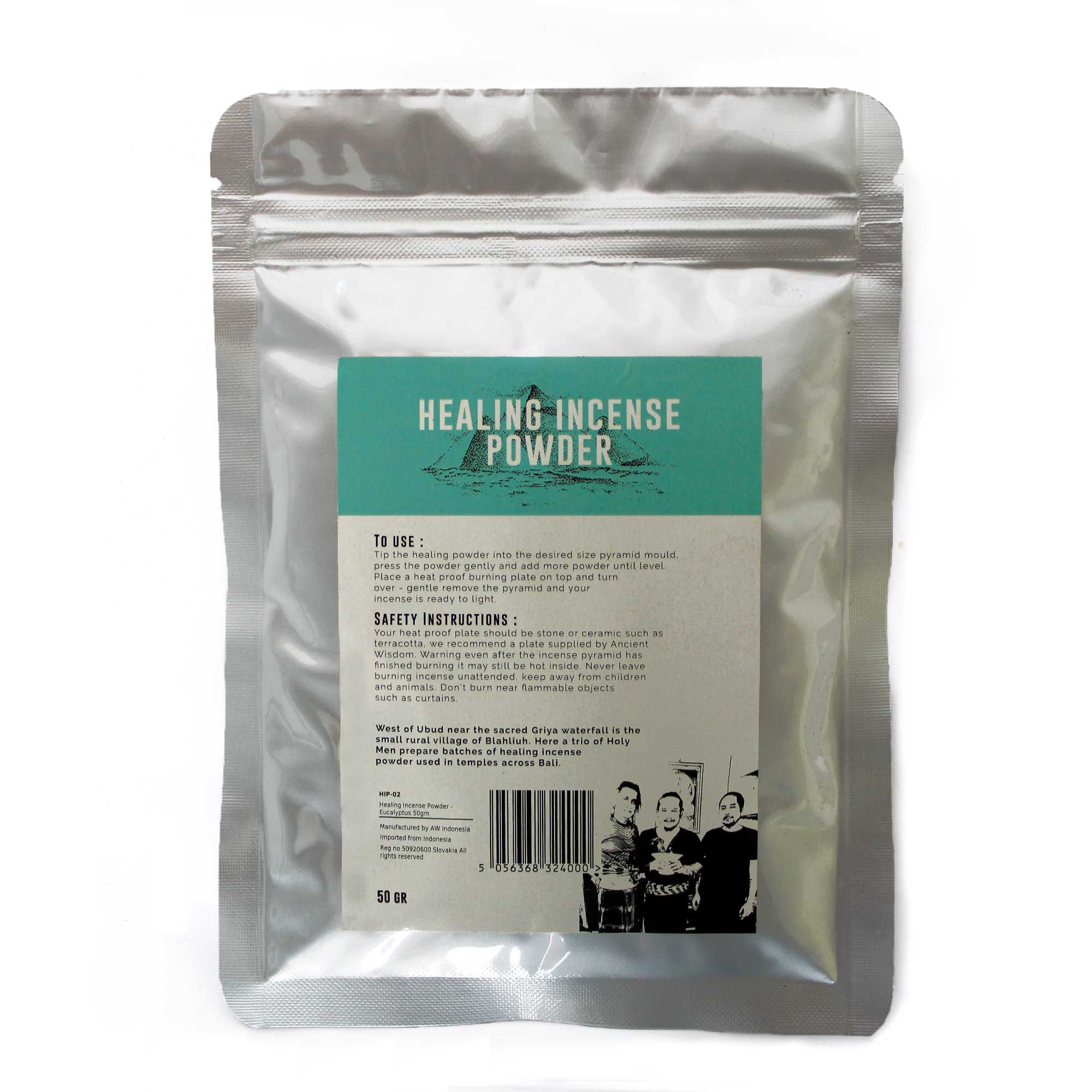 Healing Incense Powder – Eucalyptus 50gm | www.artisan-gifts.co.uk 4 Healing Incense Powder – Eucalyptus 50gm | www.artisan-gifts.co.uk 3
