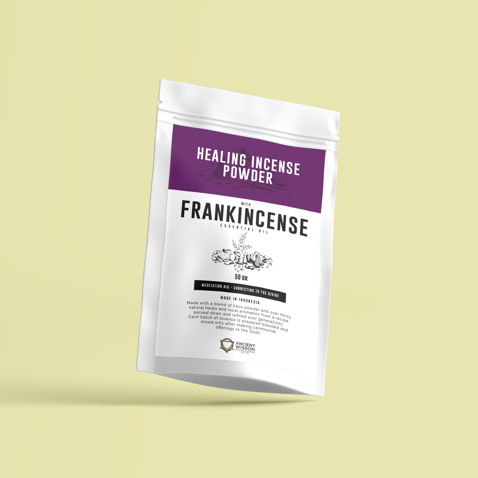 Healing Incense Powder – Frankincense 50gm | www.artisan-gifts.co.uk 3 Healing Incense Powder – Frankincense 50gm | www.artisan-gifts.co.uk 2