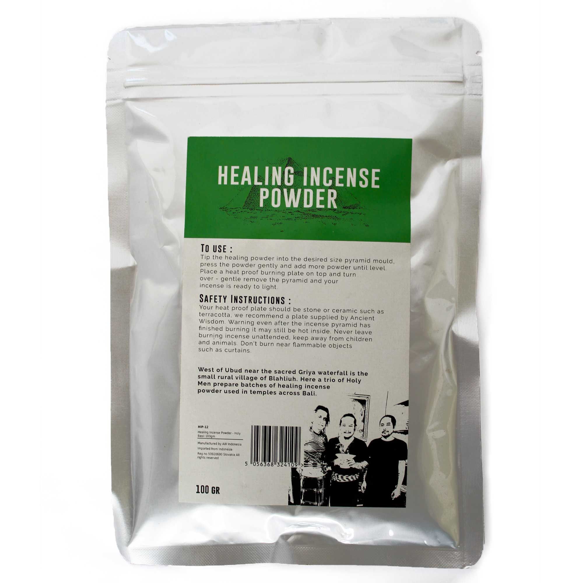 Healing Incense Powder – Holy Basil 100gm | www.artisan-gifts.co.uk 4 Healing Incense Powder – Holy Basil 100gm | www.artisan-gifts.co.uk 3