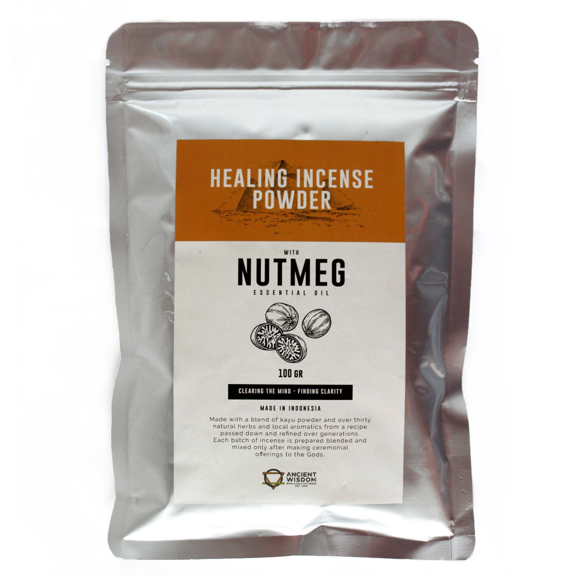Healing Incense Powder – Nutmeg 100gm | www.artisan-gifts.co.uk 2 Healing Incense Powder – Nutmeg 100gm | www.artisan-gifts.co.uk 1