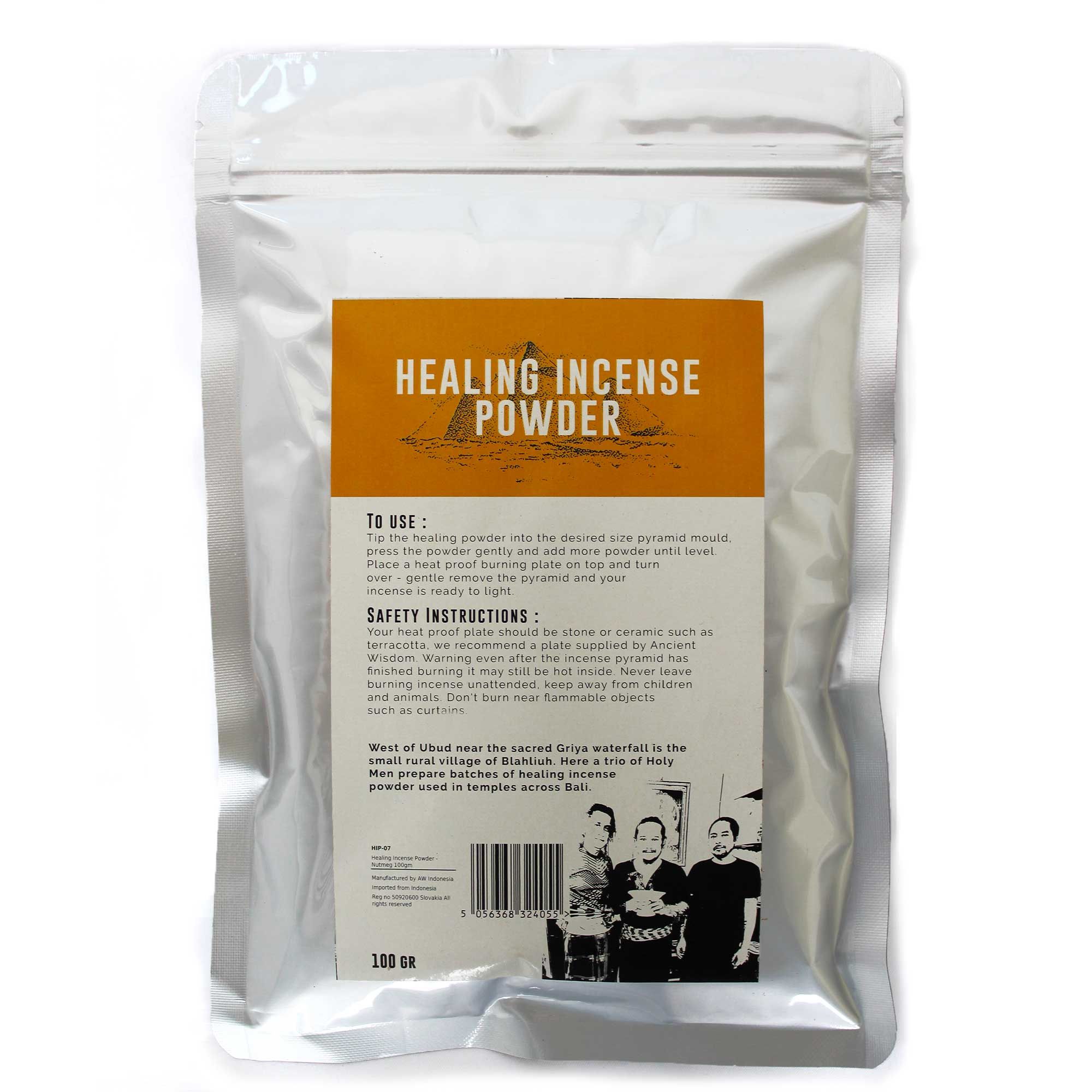 Healing Incense Powder – Nutmeg 100gm | www.artisan-gifts.co.uk 4 Healing Incense Powder – Nutmeg 100gm | www.artisan-gifts.co.uk 3