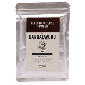 Healing Incense Powder – Sandalwood 100gm | www.artisan-gifts.co.uk 1