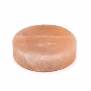 Himalayan Salt Cooking Plate – Round – 20x20x5cm | www.artisan-gifts.co.uk 1