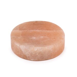 Himalayan Salt Cooking Plate – Round – 20x20x5cm | www.artisan-gifts.co.uk 1