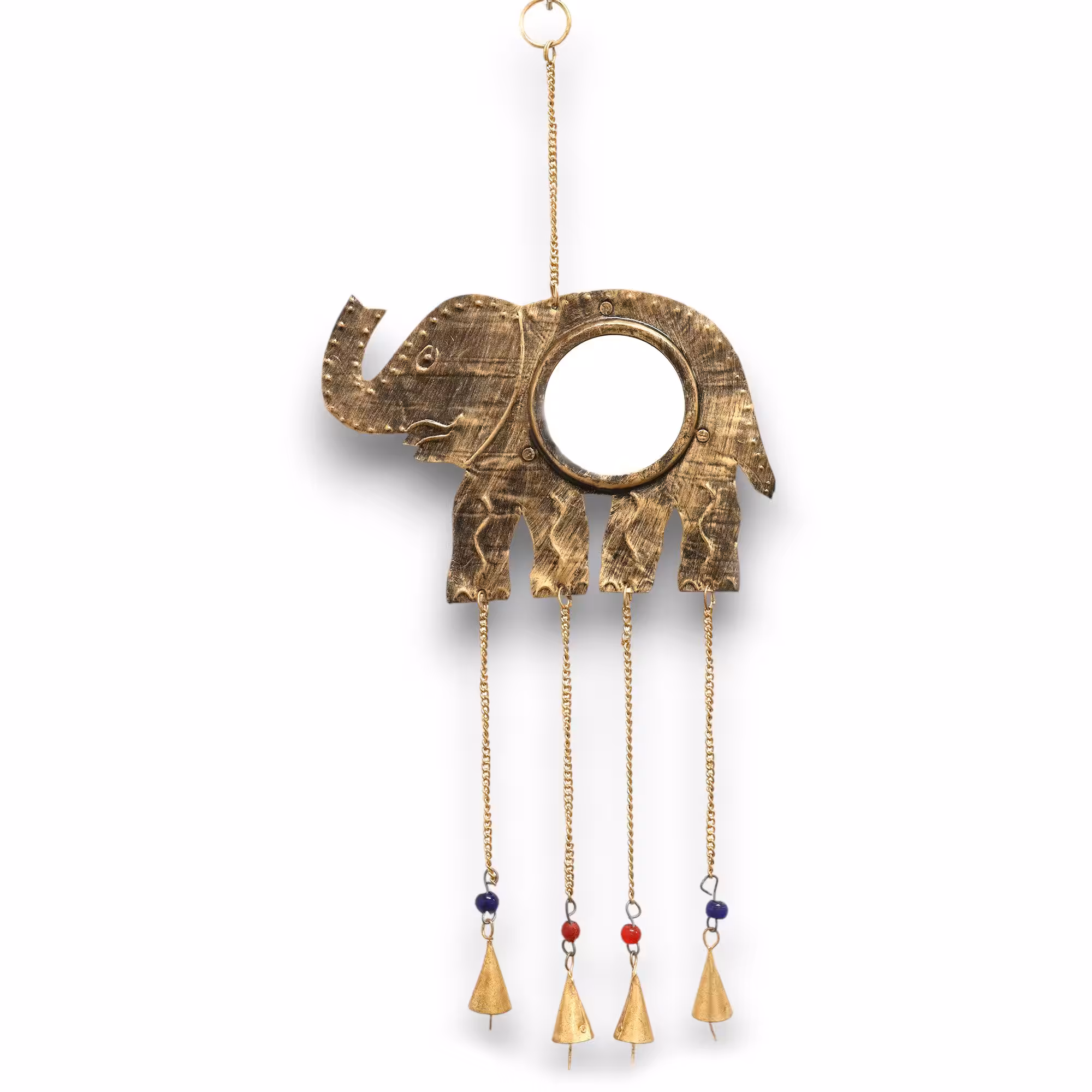 Indian Chimes – Elephant Lrg Mirror 4 Bells | www.artisan-gifts.co.uk 2 Indian Chimes – Elephant Lrg Mirror 4 Bells | www.artisan-gifts.co.uk