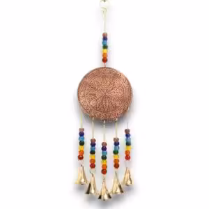Indian Chimes – Med Tree of Life – Chakra Beads 5 Bells | www.artisan-gifts.co.uk 1