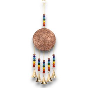 Indian Chimes – Med Tree of Life – Chakra Beads 5 Bells | www.artisan-gifts.co.uk 1