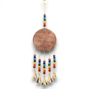Indian Chimes – Med Tree of Life – Chakra Beads 5 Bells | www.artisan-gifts.co.uk 1
