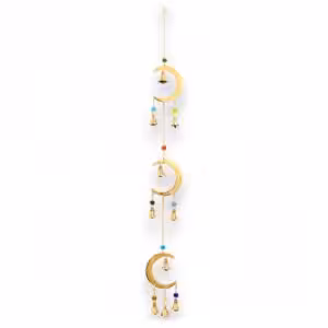 Indian Chimes – Moon Drop – 10  Bells | www.artisan-gifts.co.uk