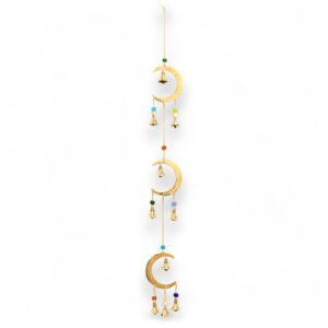 Indian Chimes – Moon Drop – 10  Bells | www.artisan-gifts.co.uk