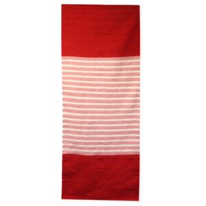 Indian Cotton Rug – 70x170cm – Red/Pink | www.artisan-gifts.co.uk 1