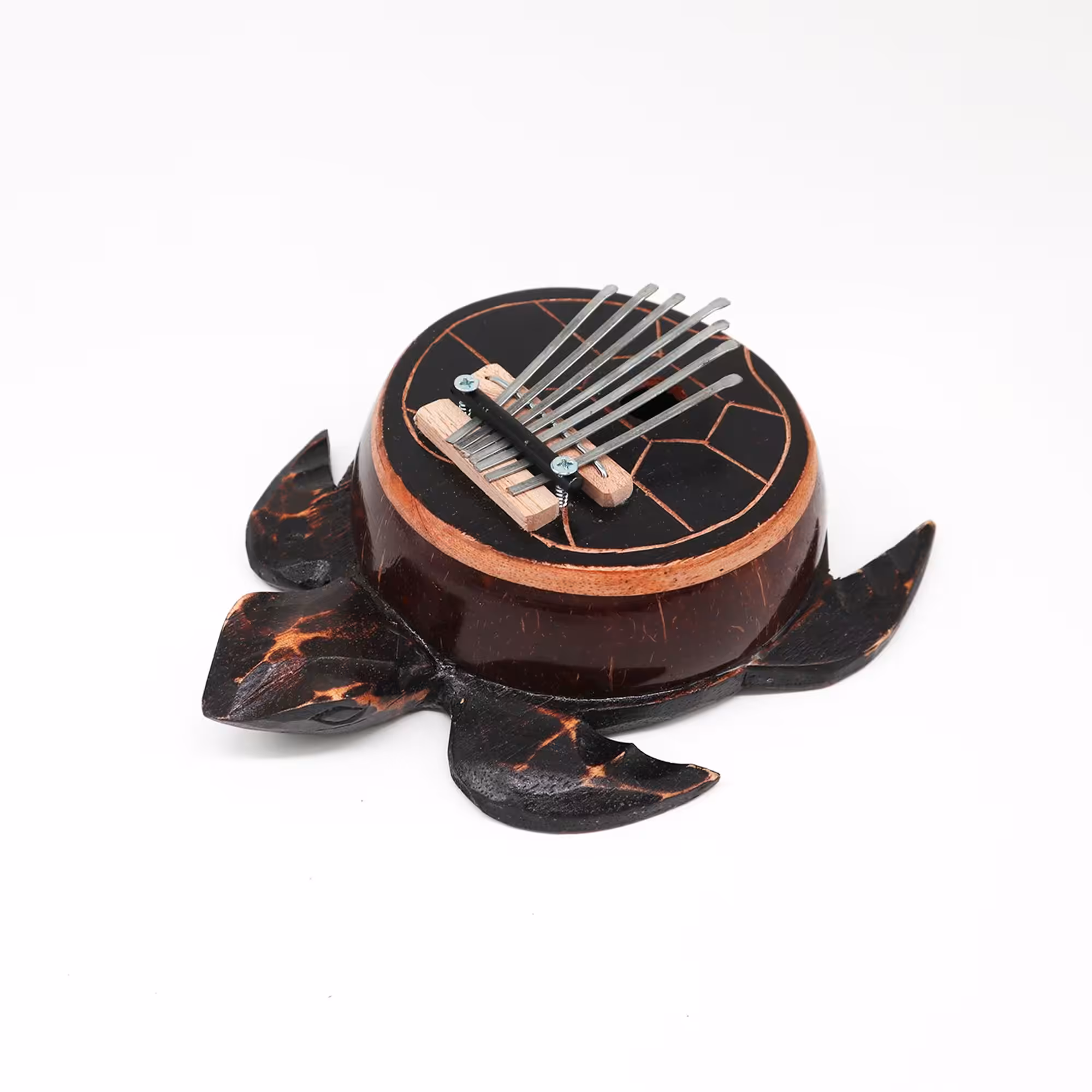 Kalimba Antique Turtle Coconut | www.artisan-gifts.co.uk 2 Kalimba Antique Turtle Coconut | www.artisan-gifts.co.uk 1