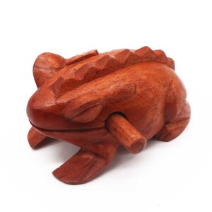 Large Croaking Wooden Frog | www.artisan-gifts.co.uk 1