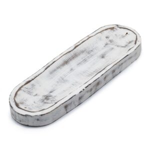 Large Incense Tray 30x10cm – Classic Whitewash | www.artisan-gifts.co.uk 1