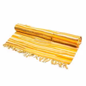 Large Rag Rug – 150x90cm – premium quality – Sunrise Oranges | www.artisan-gifts.co.uk