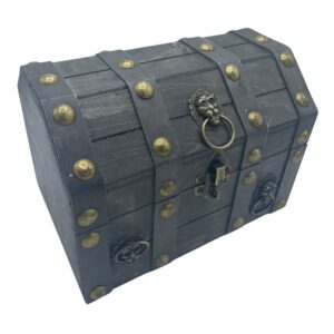Large Treasure Chest – Grey | www.artisan-gifts.co.uk 1