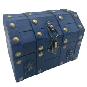Large Treasure Chest – Teal | www.artisan-gifts.co.uk 1