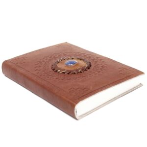 Leather Lapis Notebook (7×5″) | www.artisan-gifts.co.uk 1