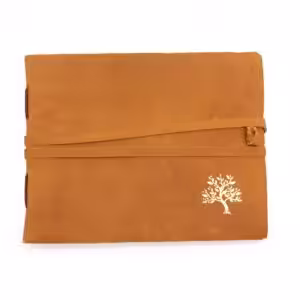 Leather Sketchbook Golden Tree – 144 pages –  18x23cm | www.artisan-gifts.co.uk 1