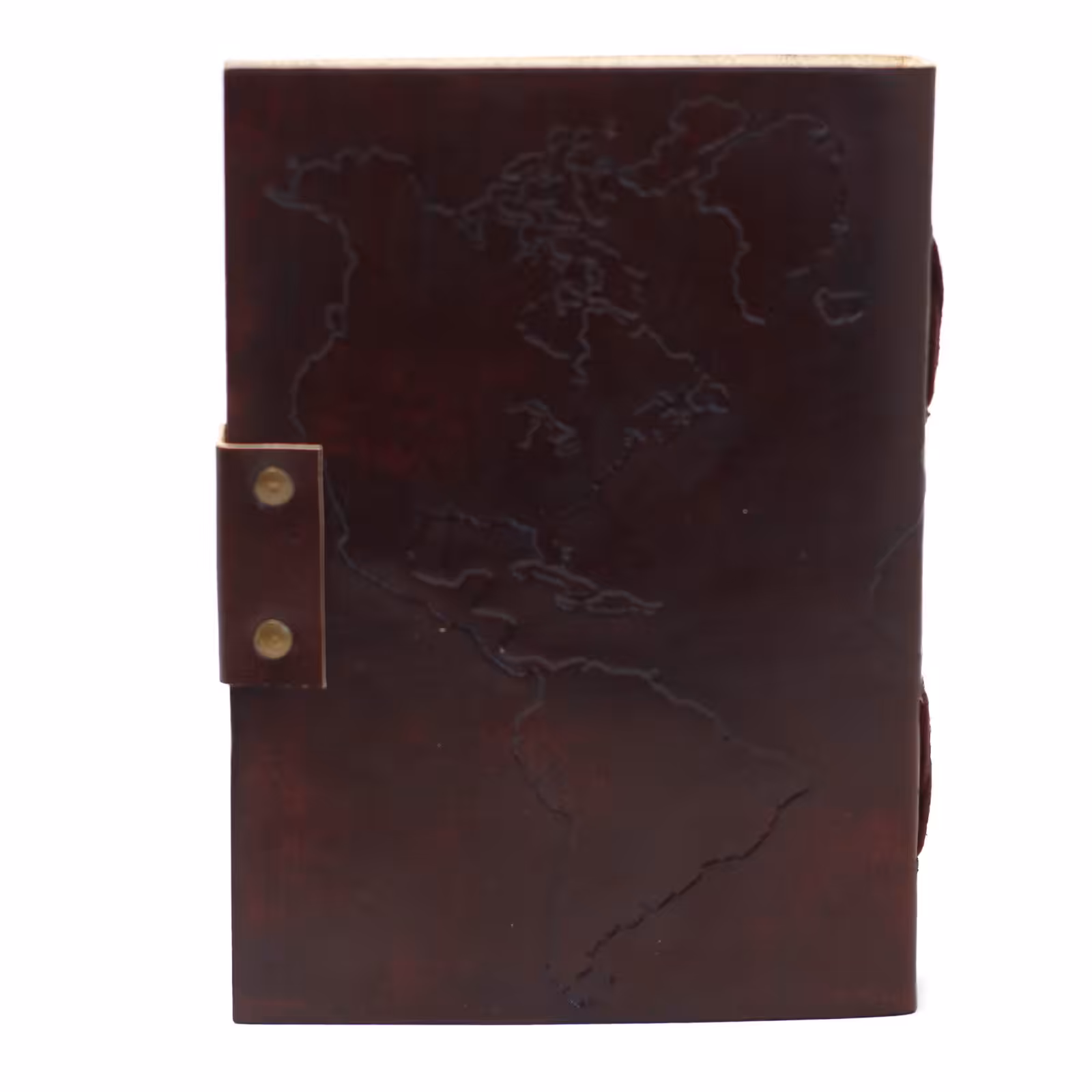 Leather World Map & Stitching Notebook (7×5″) | www.artisan-gifts.co.uk 5 Leather World Map & Stitching Notebook (7×5″) | www.artisan-gifts.co.uk 4