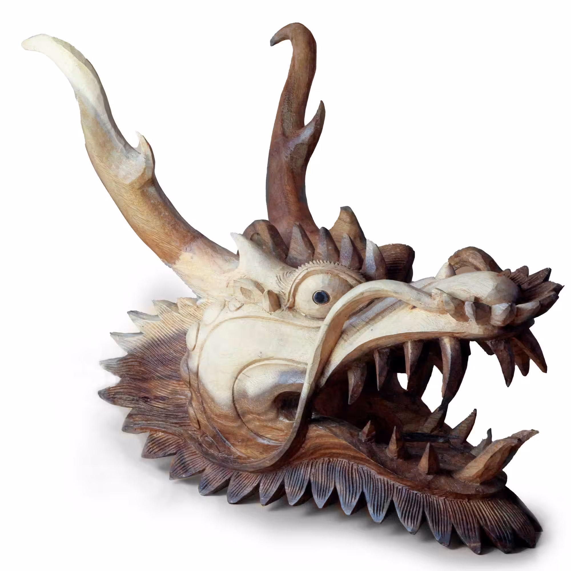 Live Size Dragon Head Carving – 30cm | www.artisan-gifts.co.uk 3 Live Size Dragon Head Carving – 30cm | www.artisan-gifts.co.uk 2
