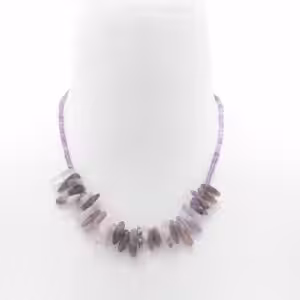 Longstone Gem Necklace – Amethyst | www.artisan-gifts.co.uk 1