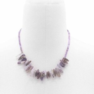 Longstone Gem Necklace – Amethyst | www.artisan-gifts.co.uk 1