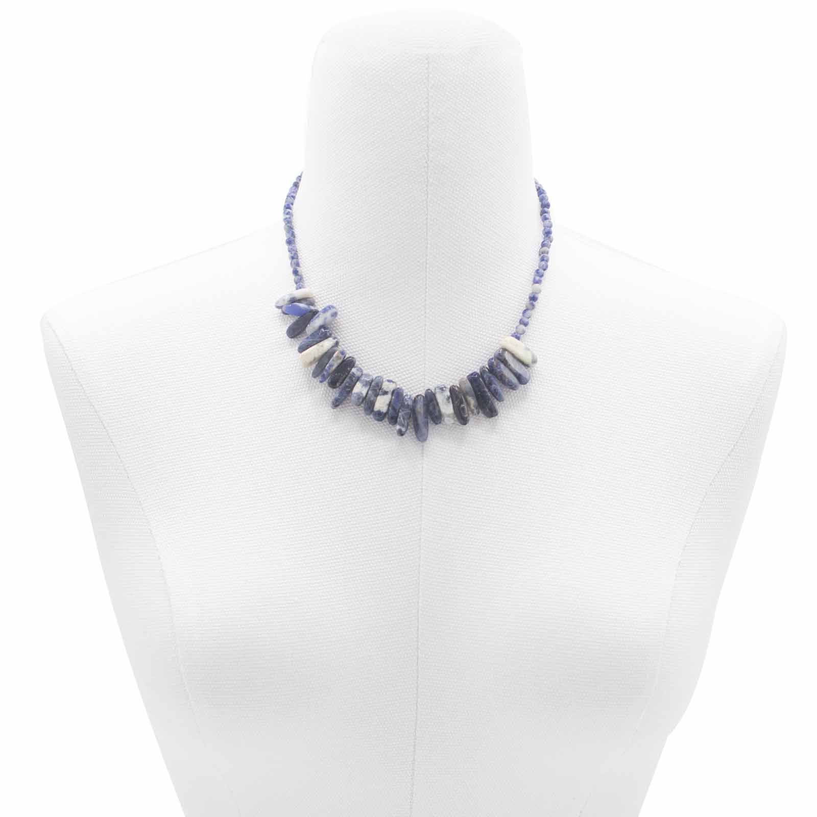 Longstone Gem Necklace – Sodalite | www.artisan-gifts.co.uk 3 Longstone Gem Necklace – Sodalite | www.artisan-gifts.co.uk 2