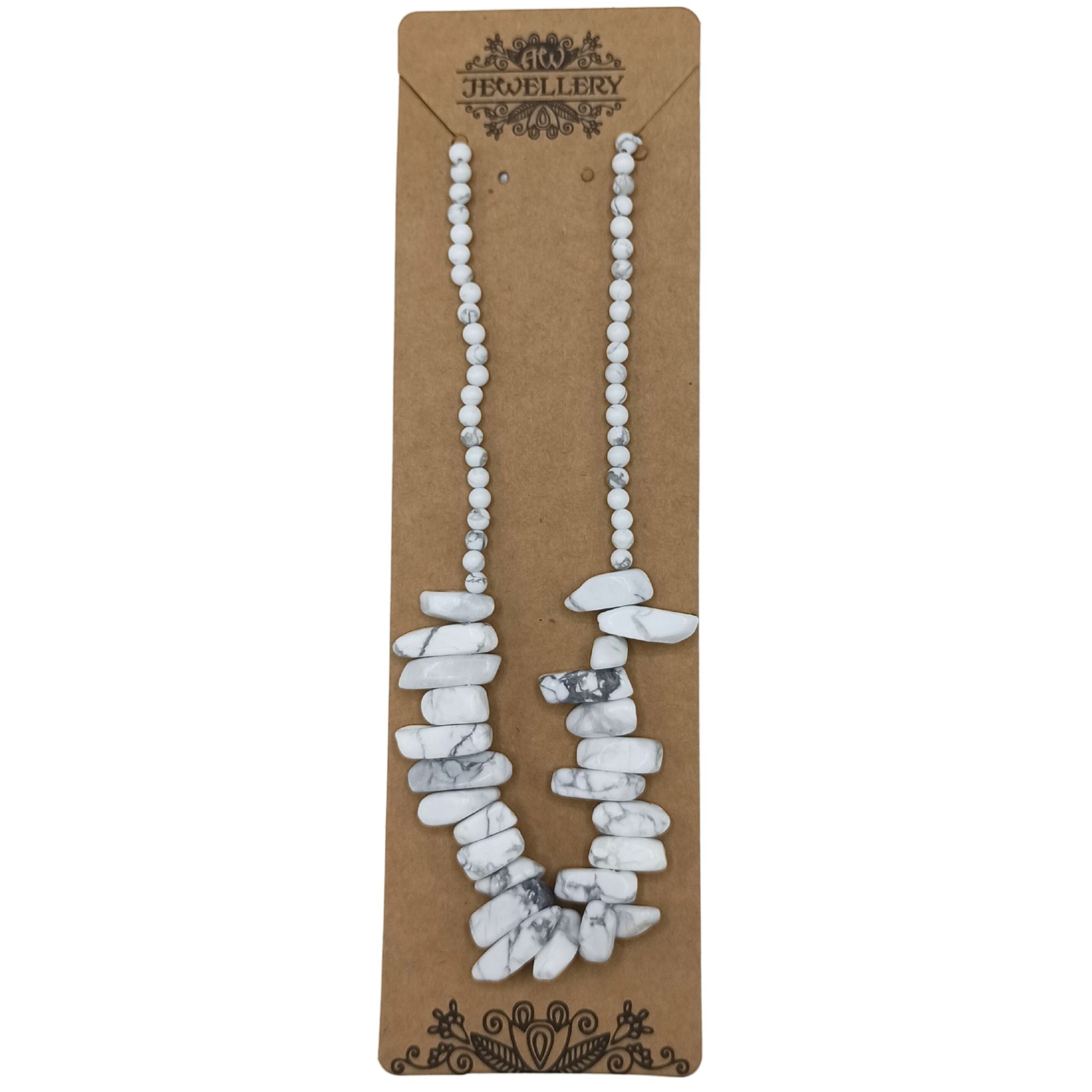 Longstone Gem Necklace – White Jasper | www.artisan-gifts.co.uk 4 Longstone Gem Necklace – White Jasper | www.artisan-gifts.co.uk 3