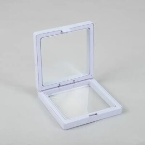 Lrg 3D Floating Frame Display 11x11cm – White | www.artisan-gifts.co.uk