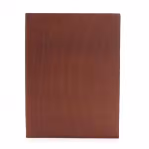 Lrg Dark Tan Daily Note Book – 100 Lined Pages – 20x15cm | www.artisan-gifts.co.uk 1