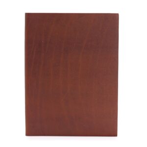 Lrg Dark Tan Daily Note Book – 100 Lined Pages – 20x15cm | www.artisan-gifts.co.uk 1