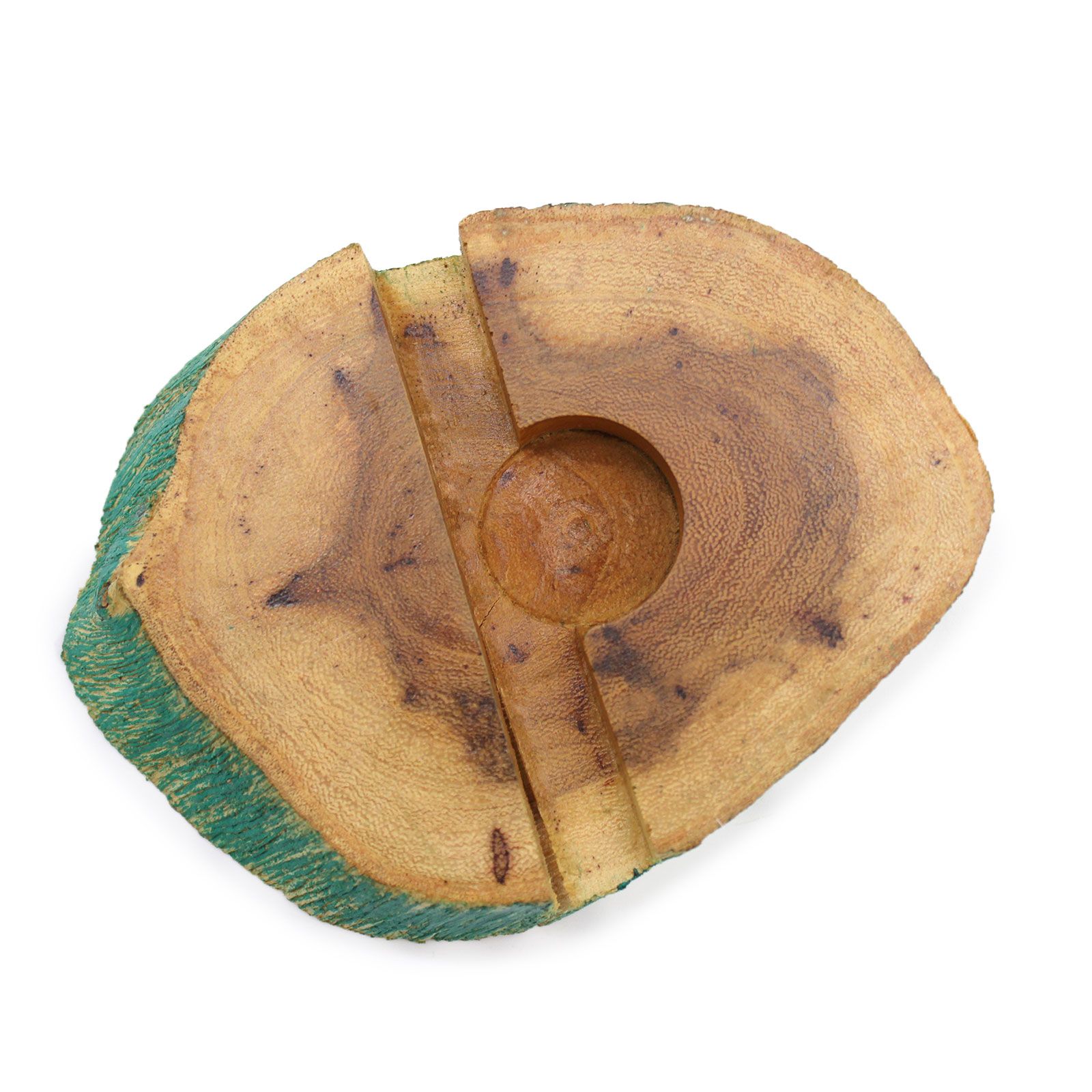 Lrg Gamal Wood Phone Holder – Greenwash | www.artisan-gifts.co.uk 3 Lrg Gamal Wood Phone Holder – Greenwash | www.artisan-gifts.co.uk 2