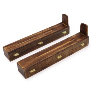Mango Wood Incense Box – Assorted | www.artisan-gifts.co.uk 1