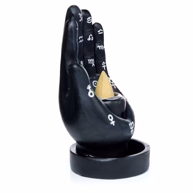 Mantric Hand/Tarot Hand Palm Backflow Incense Burner | www.artisan-gifts.co.uk 3 Mantric Hand/Tarot Hand Palm Backflow Incense Burner | www.artisan-gifts.co.uk 2