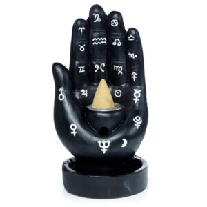 Mantric Hand/Tarot Hand Palm Backflow Incense Burner | www.artisan-gifts.co.uk 1