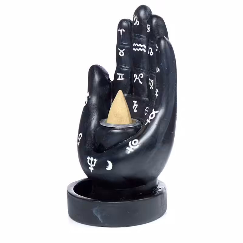 Mantric Hand/Tarot Hand Palm Backflow Incense Burner | www.artisan-gifts.co.uk 5 Mantric Hand/Tarot Hand Palm Backflow Incense Burner | www.artisan-gifts.co.uk 4