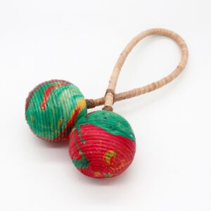 Maracas Rattle – Double Twist | www.artisan-gifts.co.uk 1