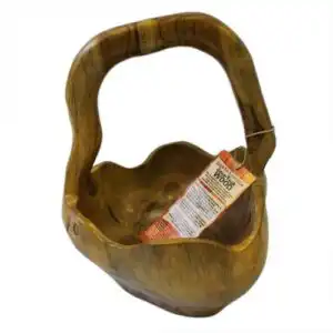 Med Back Handle Bowl aprox 25cm | www.artisan-gifts.co.uk
