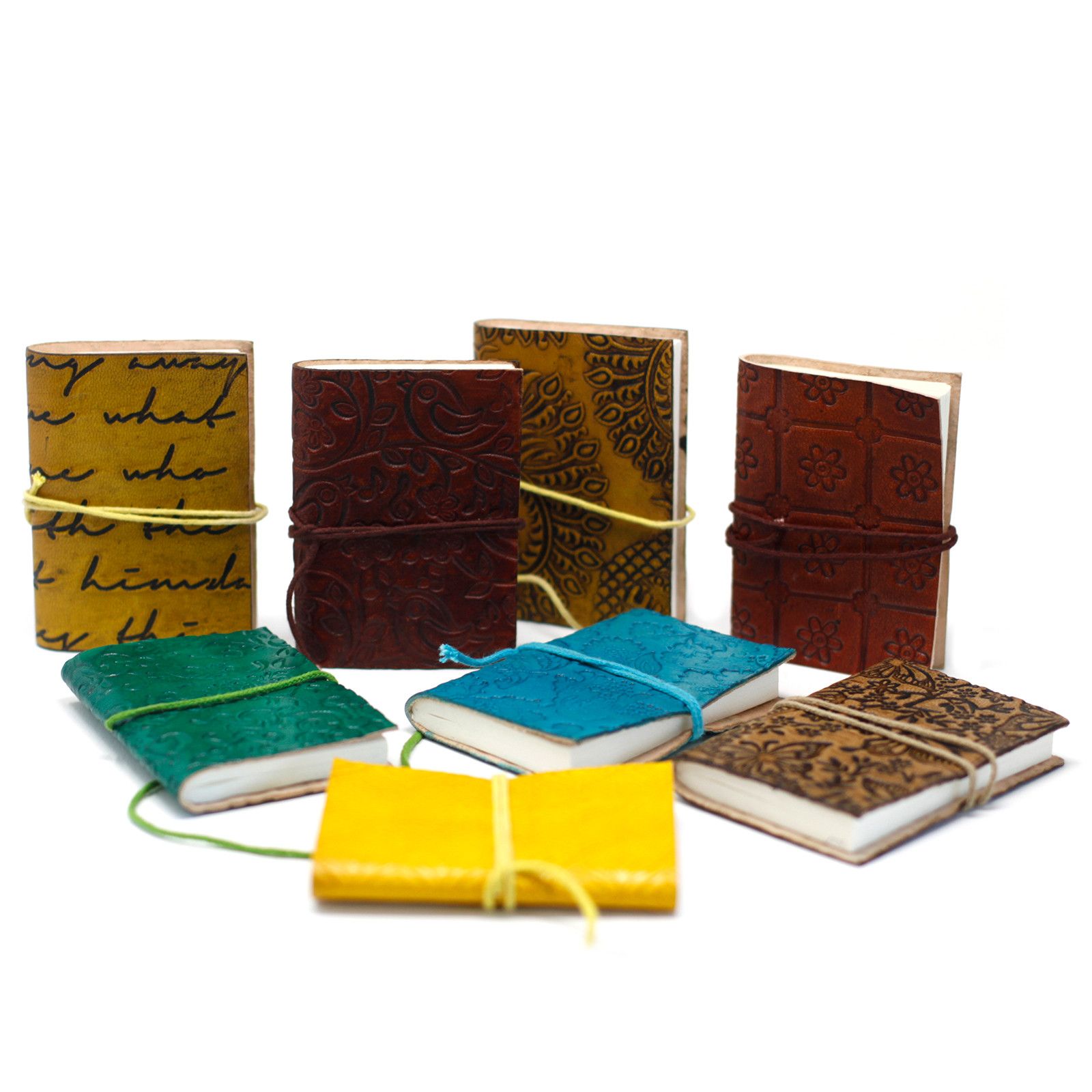 Mini Assorted Leather Notebook (4×3″) – 1 piece | www.artisan-gifts.co.uk 7 Mini Assorted Leather Notebook (4×3″) – 1 piece | www.artisan-gifts.co.uk 6