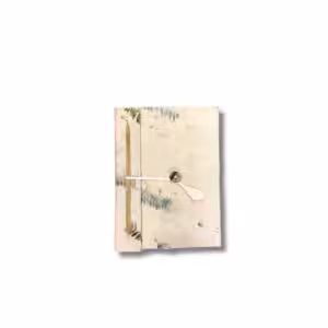 Mini Lokta Mixed Flowers Notebook Lrg (12x8cm) 40 leafs | www.artisan-gifts.co.uk